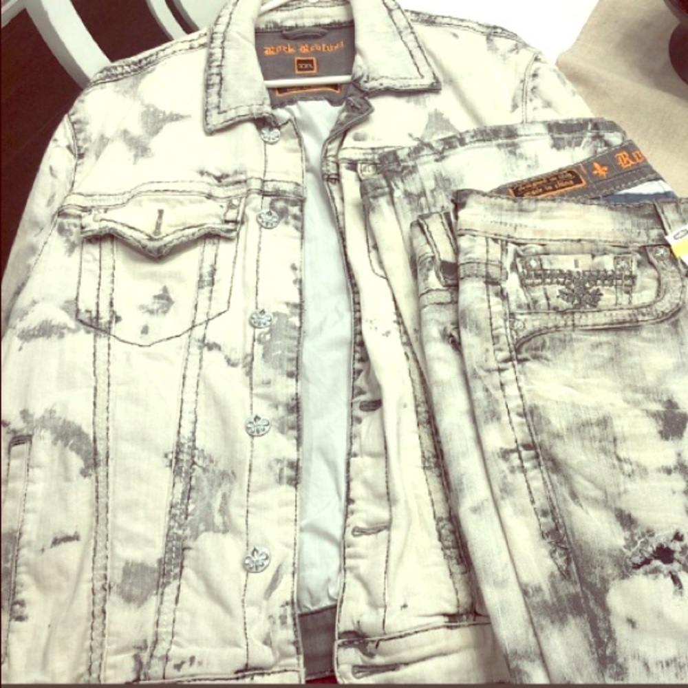 NWT Rock Revival Denim Jacket